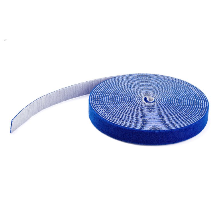 StarTech.com 25ft Hook and Loop Roll - Cut-to-Size Reusable Cable Ties - Bulk Industrial Wire Fastener Tape /Adjustable Fabric
