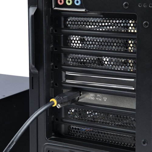 StarTech.com 4-Slot PCIe Expansion Chassis with PCIe x2 Host Card, PCIe 2.0 - 10Gbps, External PCIe Slots for Desktops/Servers, - Image 8