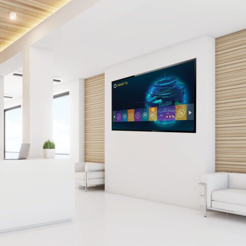 StarTech.com Full Motion TV Wall Mount - 32-55 inch (77lb/35kg) VESA Displays - Low Profile Universal Flat Screen TV Wall Mount - Image 8