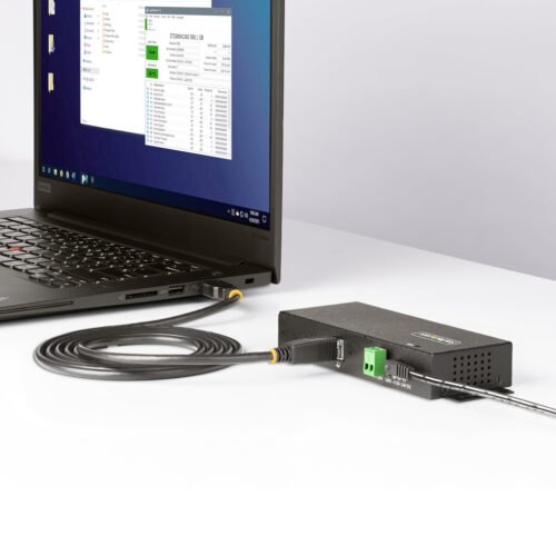 StarTech.com 5G7AINDRM-USB-A-HUB interface hub USB 3.2 Gen 1 (3.1 Gen 1) Type-B 5000 Mbit/s Black - Image 7
