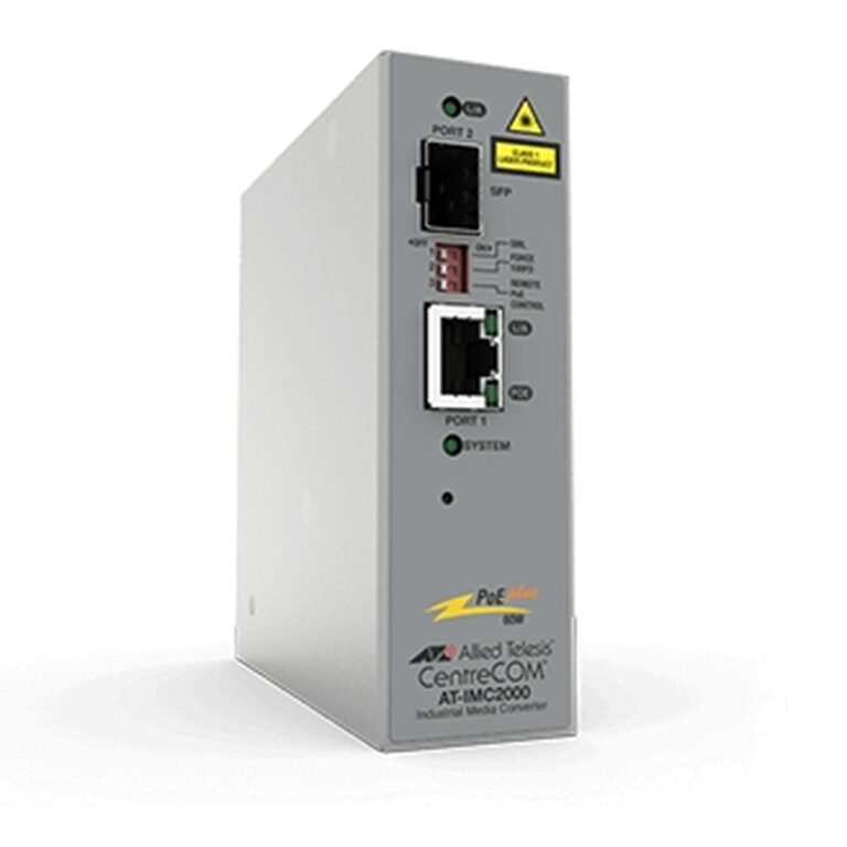 Allied Telesis AT-IMC2000TP/SP-980 network media converter 1000 Mbit/s 850 nm Grey