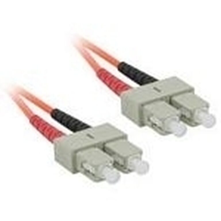 C2G 10m SC/SC LSZH Duplex 62.5/125 Multimode Fibre Patch Cable InfiniBand/fibre optic cable Orange