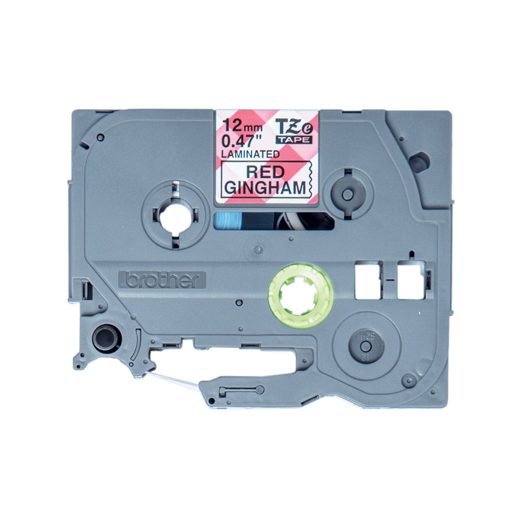 Brother TZE-MPRG31 label-making tape Black on red - Image 2