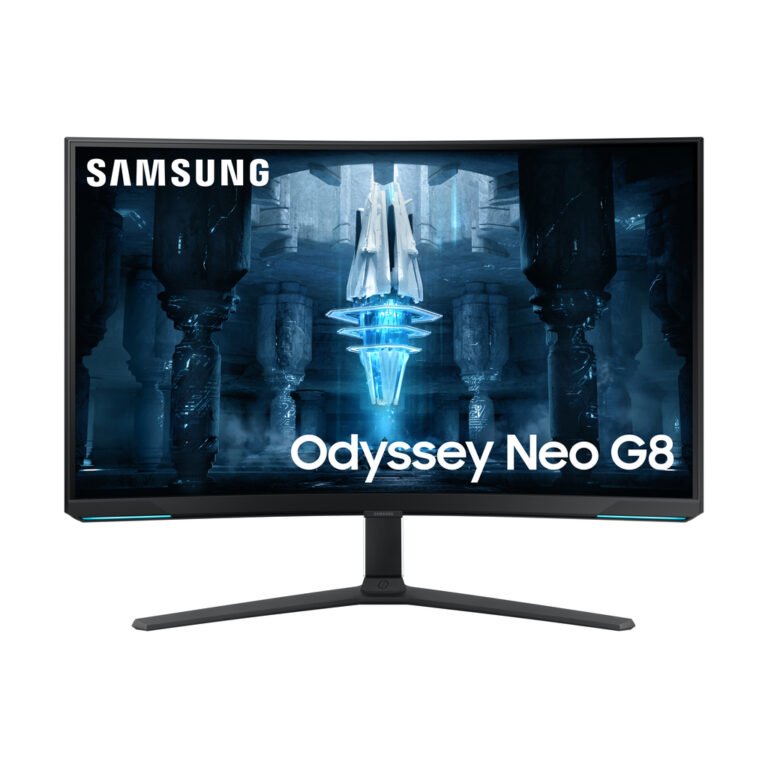 Samsung LS32BG850NP computer monitor 81.3 cm (32") 3840 x 2160 pixels 4K Ultra HD LCD White