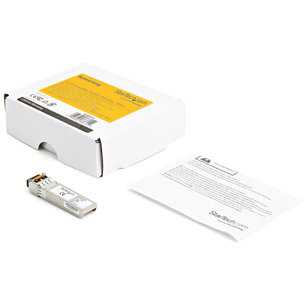 StarTech.com HPE J9152D Compatible SFP+ Module - 10GBASE-LRM - 10GbE Multi Mode Fiber Optic Transceiver - 10GE Gigabit Ethernet - Image 3