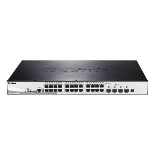 D-Link 28-Port Gigabit Stackable POE Smart Managed Switch including 4 x 10G SFP+