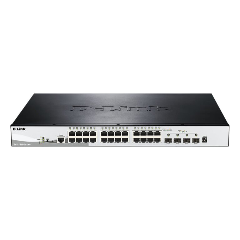 D-Link 28-Port Gigabit Stackable POE Smart Managed Switch including 4 x 10G SFP+
