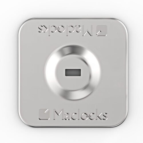 Compulocks Universal VHB Adhesive Security Plate Silver - Image 2