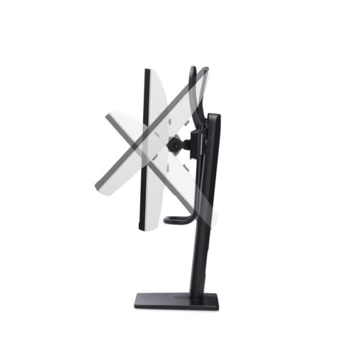 StarTech.com Crossbar Dual Monitor Desk Stand For Double 27-inch Screens, VESA Mount 75x75/100x100, Toolless Height Adjustment, - Image 7