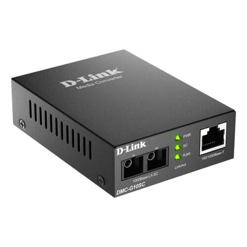 D-Link 100/1000BaseT to 1000BaseLX (SC) Single-mode Media Converter (10 km) - Image 3