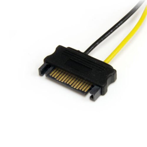 StarTech.com 6in SATA Power to 6 Pin PCI Express Video Card Power Cable Adapter - Image 3