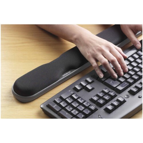 Kensington Height Adjustable Gel Keyboard Wrist Rest - Black - Image 2