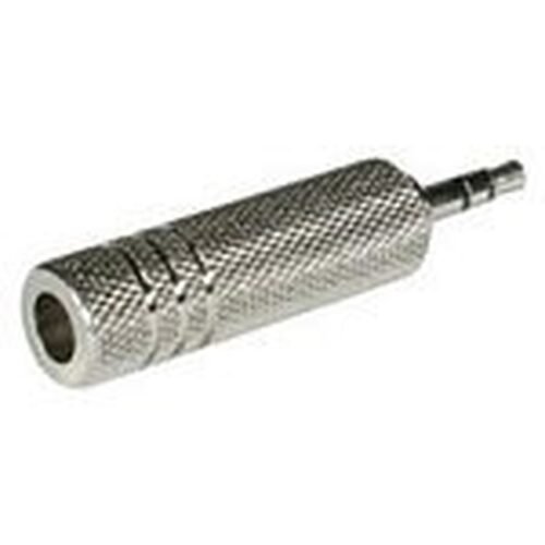 C2G 3.5/6.5 Stereo Adapter 6.3mm FM 3.5mm M Silver