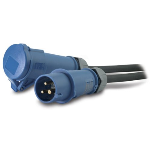 APC In-Line Current Meter, 16A, 230V, IEC309-16A, 2P+G power distribution unit (PDU) Black - Image 2