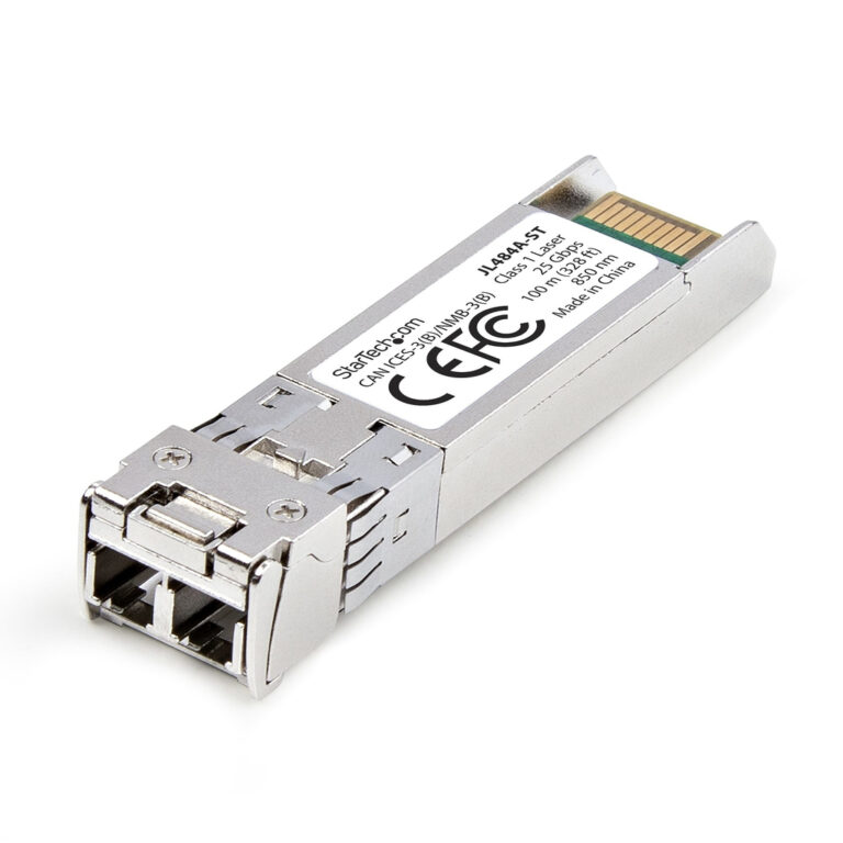 StarTech.com HPE JL484A Compatible SFP28 Module, 25GBase-SR, 25Gbps Multimode Fiber (MMF), 100m (328ft), LC Connector, 850nm, M