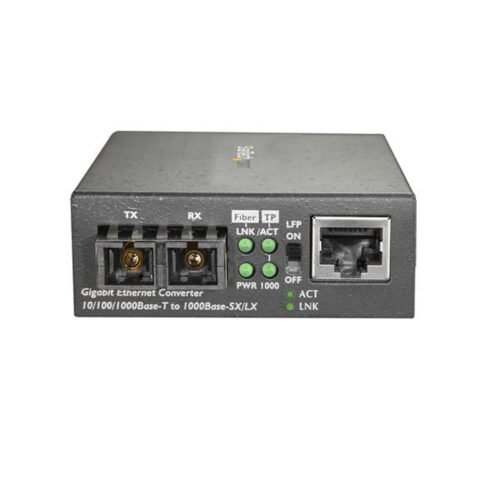 StarTech.com Gigabit Ethernet to SC Fiber Media Converter - 1000Base-LX - Single-mode - 10 km - Image 3