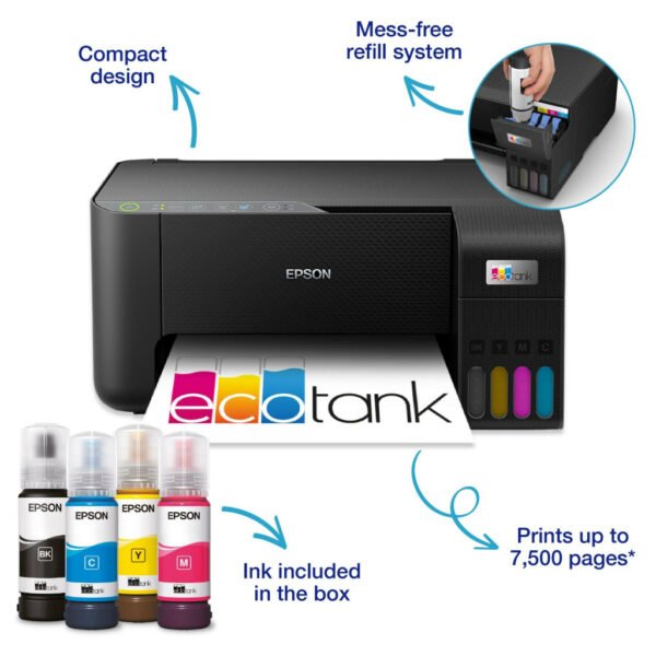 Epson EcoTank ET-2862 Inkjet A4 5760 x 1440 DPI 10 ppm Wi-Fi - Image 12