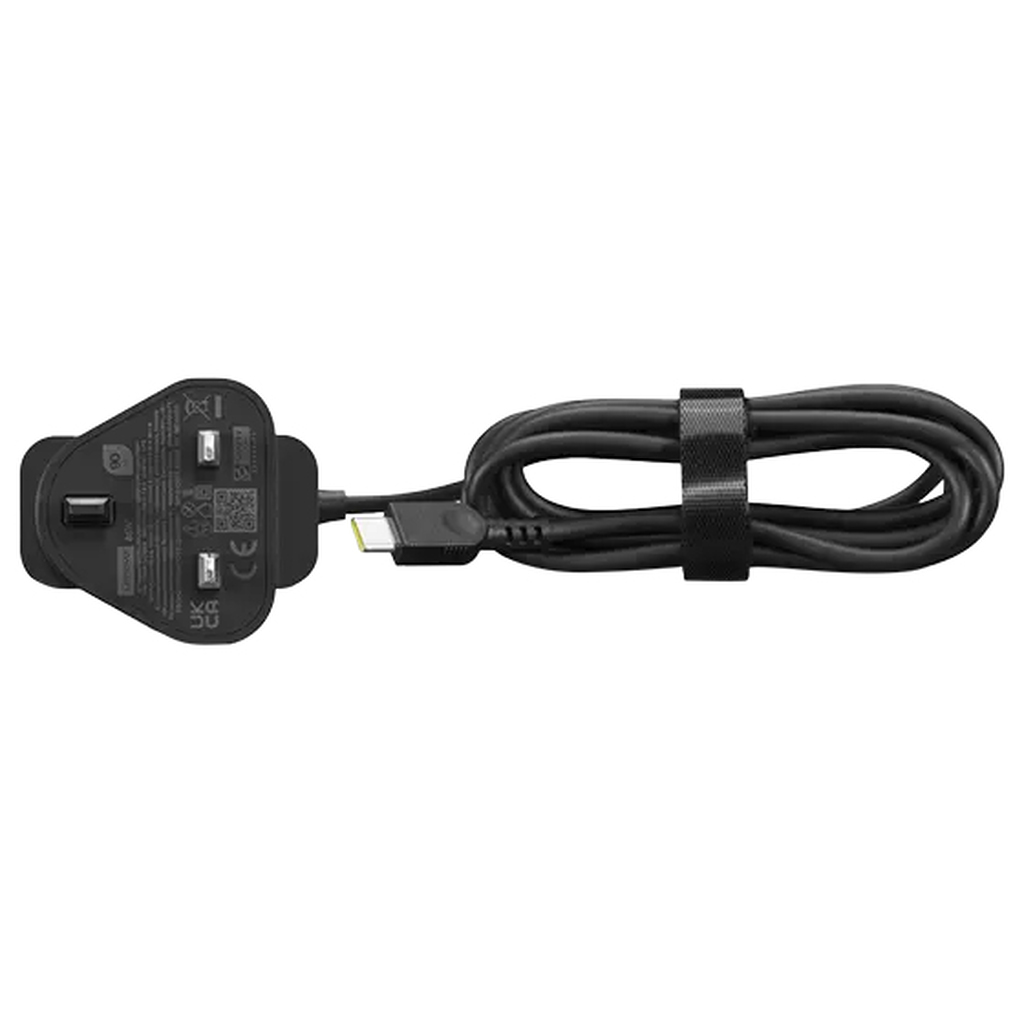 Lenovo 65W USB-C Wall Adapter UK power adapter/inverter Indoor Black - Image 2