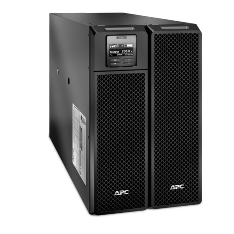 APC Smart-UPS On-Line, 10kVA/10kW, Rackmount 6U, 230V/400V, 4x 32A IEC outlets, Network Card+SmartSlot, Extended runtime, W/ cu