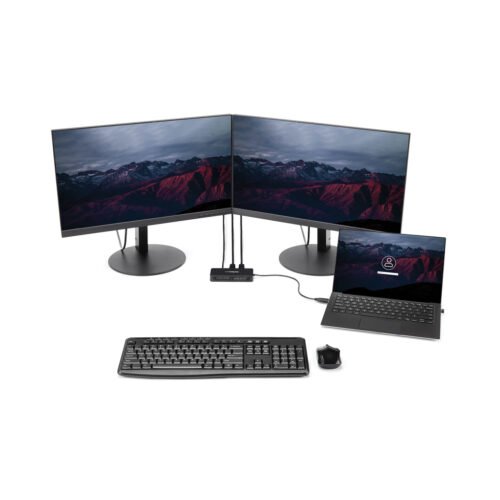 StarTech.com USB 3.0 Mini Dock - Dual Monitor USB-A Docking Station with DisplayPort 4K 60Hz Video & Gigabit Ethernet - 1ft (30 - Image 3