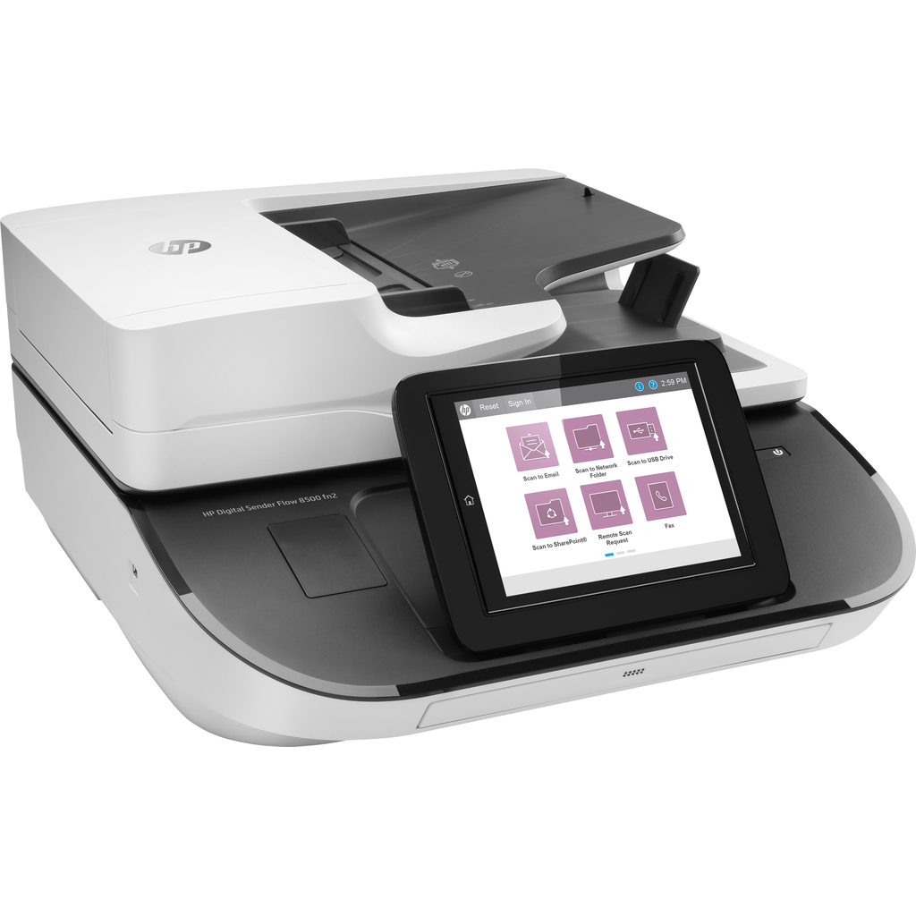 HP Flow 8500 fn2 Flatbed & ADF scanner 600 x 600 DPI - Image 5