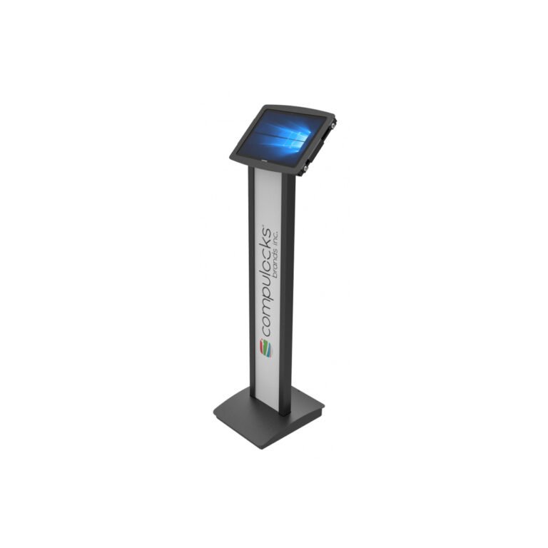 Compulocks K/BrandMe Floor Stand Secure Kiosk Black Tablet Multimedia stand