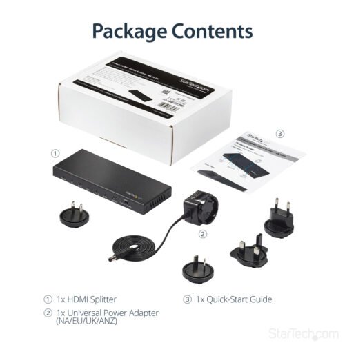 StarTech.com 4-Port HDMI Splitter - 4K 60Hz - Image 6