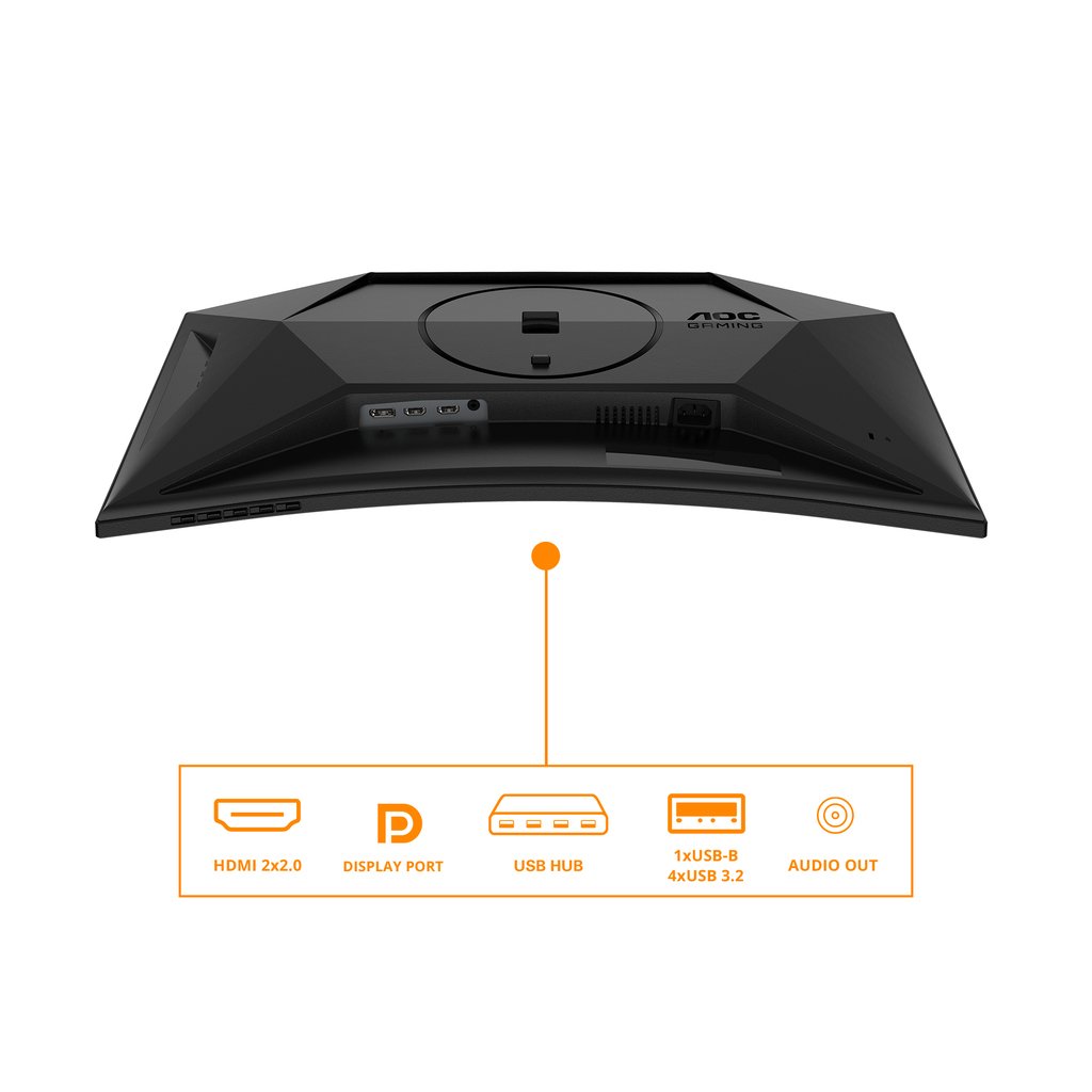 AOC G4 C27G4ZXU computer monitor 68.6 cm (27") 1920 x 1080 pixels Full HD LED Black - Image 8