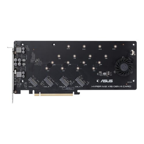 ASUS Hyper M.2 x16 Gen 4 interface cards/adapter Internal - Image 2