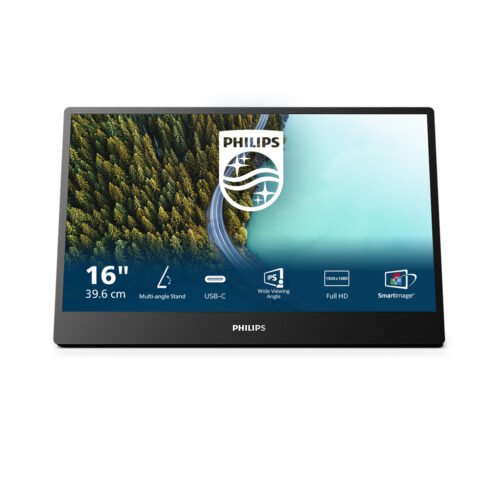 Philips 3000 series 16B1P3302/00 LED display 39.6 cm (15.6") 1920 x 1080 pixels Full HD Black - Image 2