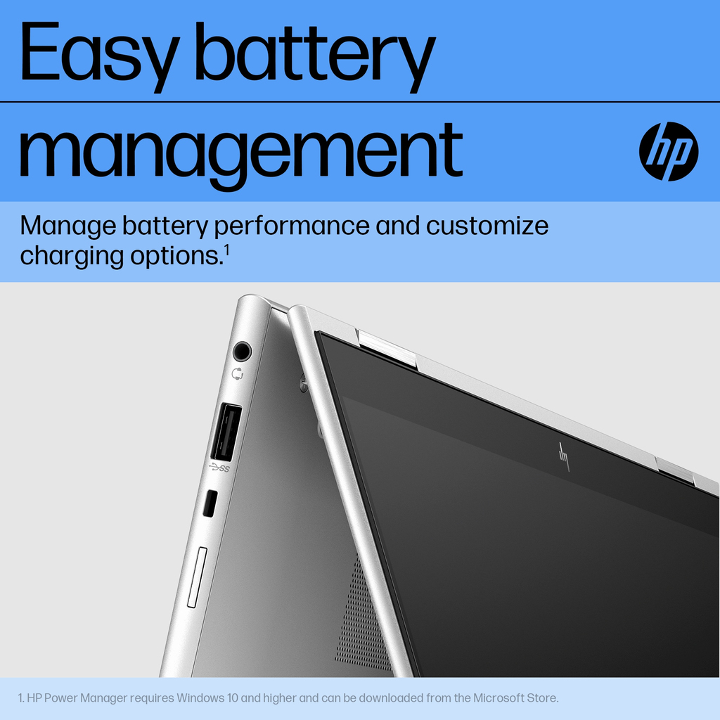 HP Elite x360 830 13 G10 Intel® Core™ i7 i7-1355U Hybrid (2-in-1) 33.8 cm (13.3") Touchscreen WUXGA 16 GB LPDDR5-SDR - Image 22