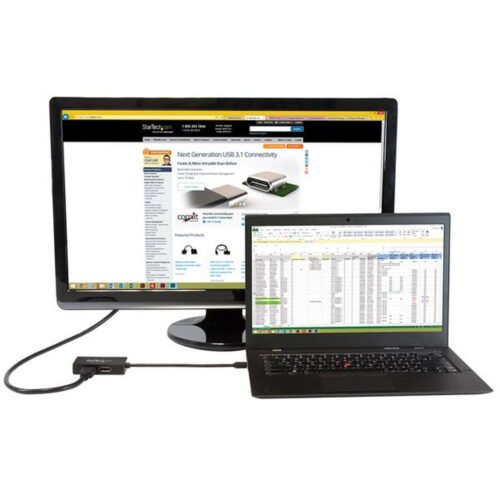 StarTech.com Travel A/V adapter: 3-in-1 Mini DisplayPort to DisplayPort DVI or HDMI converter - Image 2