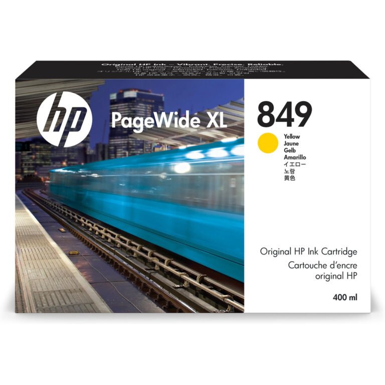 HP 849 400-ml Yellow PageWide XL Ink Cartridge