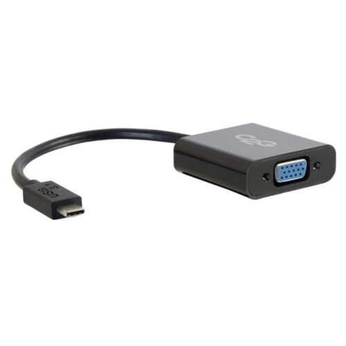 C2G USB 3.1 USB Type C to VGA Adapter - USB C to VGA Black - Image 5