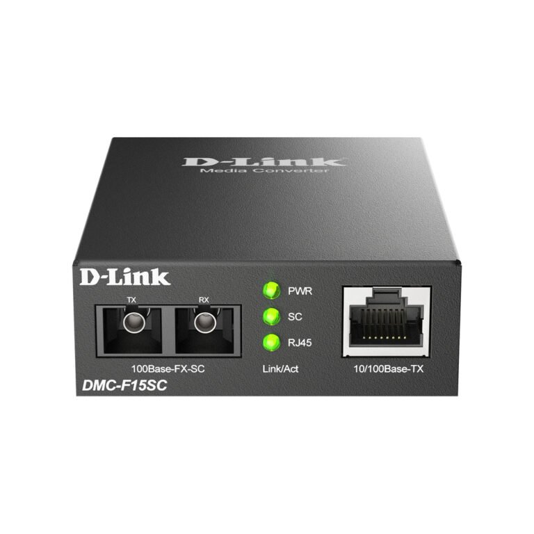 D-Link 10/100BaseTX to 100BaseFX (SC) Single-mode Media Converter (15km)