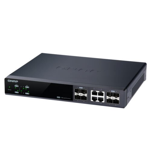 QNAP QSW-M804-4C network switch Managed 10G Ethernet (100/1000/10000) Black - Image 5
