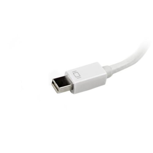 StarTech.com Travel A/V Adapter: 3-in-1 Mini DisplayPort to VGA DVI or HDMI Converter - White - Image 3