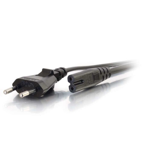 C2G 80617 power cable Black 2 m CEE7/7 C7 coupler - Image 2
