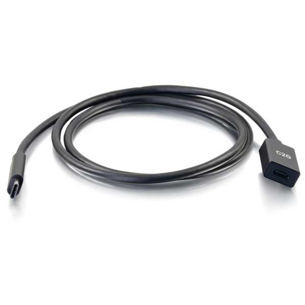 C2G 28658 USB cable USB 3.2 Gen 2 (3.1 Gen 2) 0.9 m USB C Black - Image 2