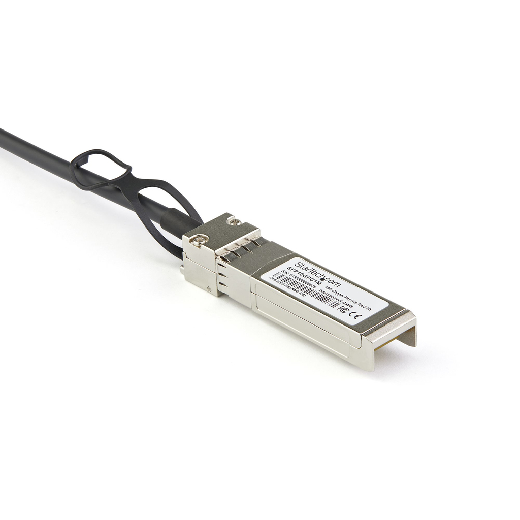 StarTech.com Dell EMC DAC-SFP-10G-1M Compatible 1m 10G SFP+ to SFP+ Direct Attach Cable Twinax - 10GbE SFP+ Copper DAC 10 Gbps - Image 2