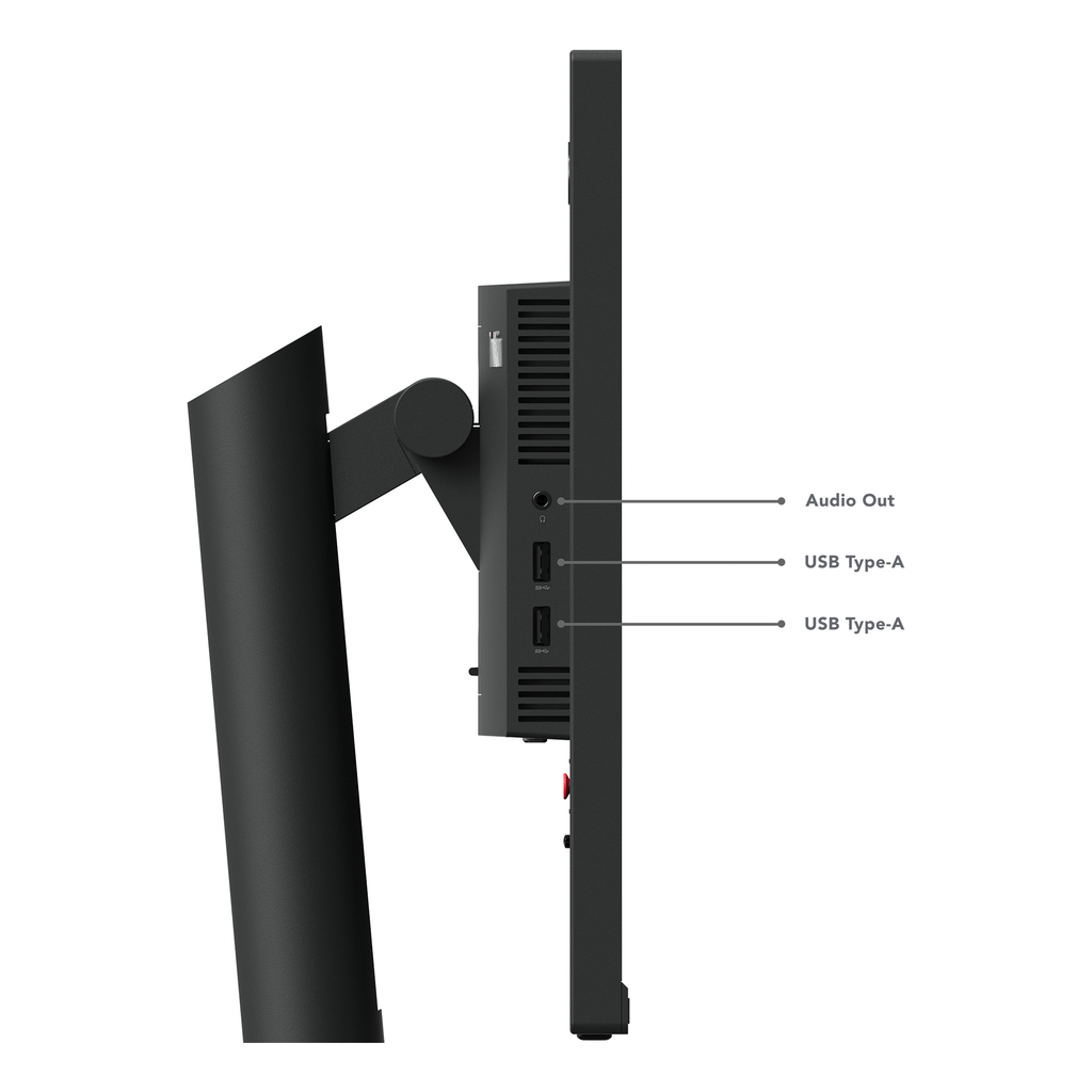 Lenovo ThinkVision T24i-30 LED display 60.5 cm (23.8") 1920 x 1080 pixels Full HD Black - Image 13