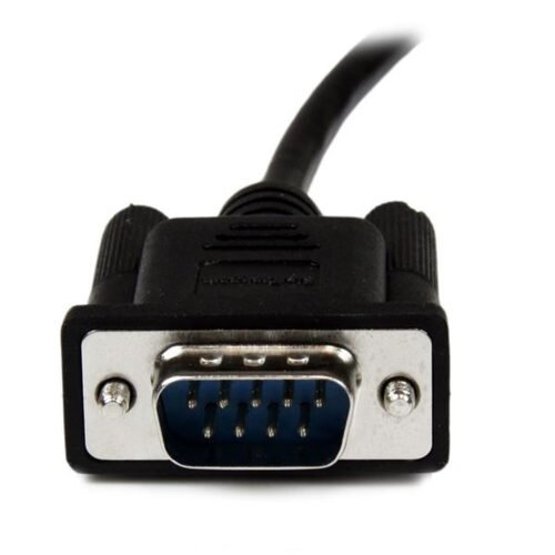 StarTech.com 2m Black DB9 RS232 Serial Null Modem Cable F/M - Image 5