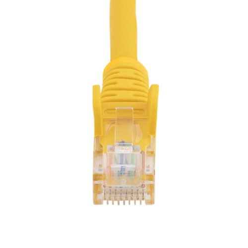 StarTech.com Cat5e Patch Cable with Snagless RJ45 Connectors - 2m, Yellow - Image 4