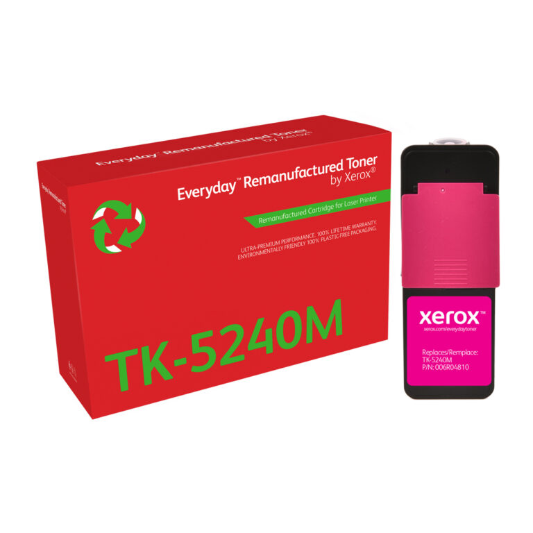 Everyday™ Magenta Remanufactured Toner by Xerox compatible with Kyocera TK-5240M, Standard capacity