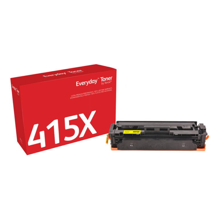 Everyday™ Yellow Toner by Xerox compatible with HP 415X (W2032X), High capacity