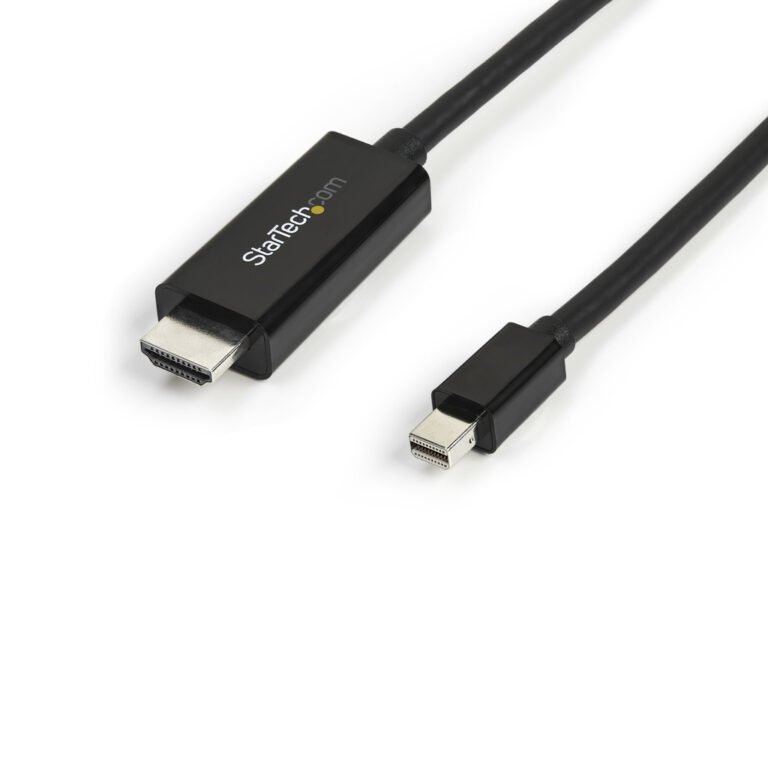 StarTech.com 10ft (3m) Mini DisplayPort to HDMI Cable - 4K 30Hz Video - mDP to HDMI Adapter Cable - Mini DP or Thunderbolt 1/2