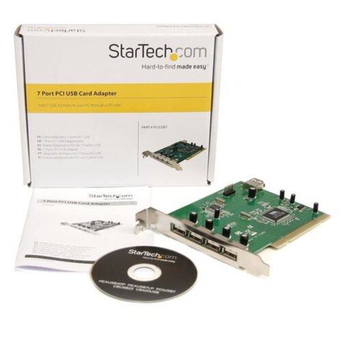 StarTech.com 7 Port PCI USB Card Adapter - Image 5