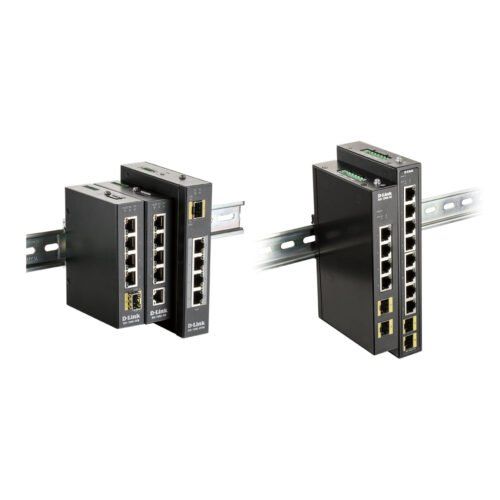 D-Link 4-port Gigabit Industrial Switch including 2 x 100/1000M SFP - Image 2