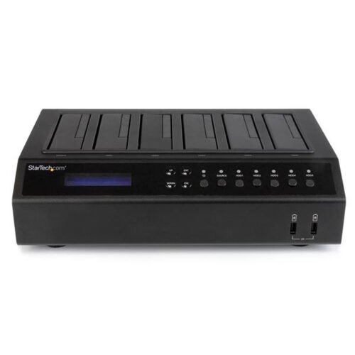 StarTech.com USB 3.0 / eSATA 6-Bay Hard Drive Duplicator Dock - 1:5 HDD / SSD Cloner and Eraser - Image 10