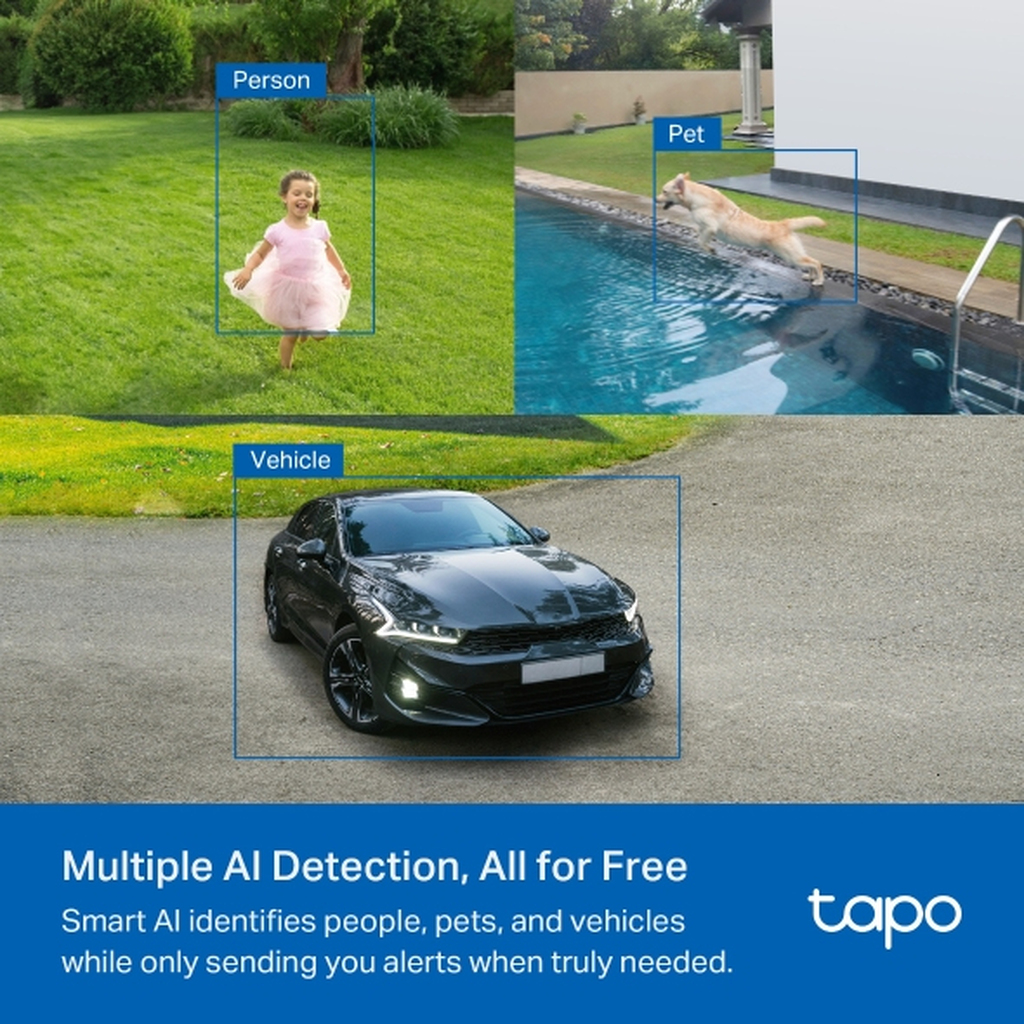 TP-Link Tapo Solar-Powered Security Camera Kit 1 × C425, 1 × A201 - Image 6